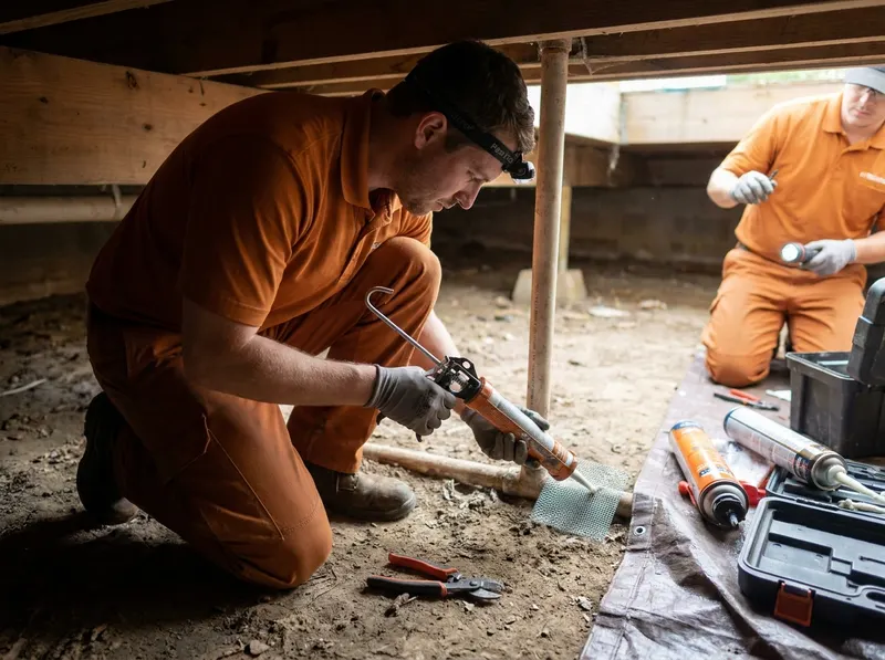 Crawl Space & Attic Rodent Exclusion in Wilmington, NC