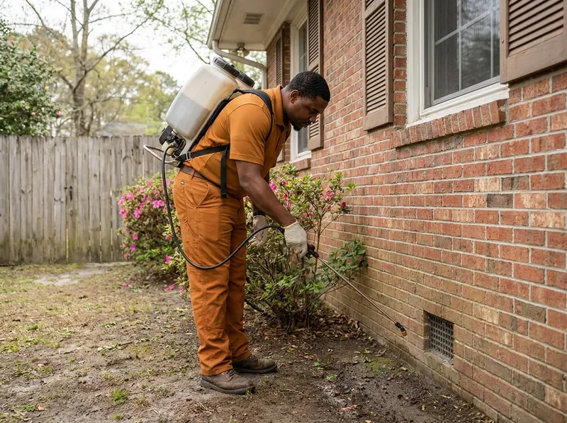 Seasonal Perimeter Defensive Spraying in Wilmington, NC