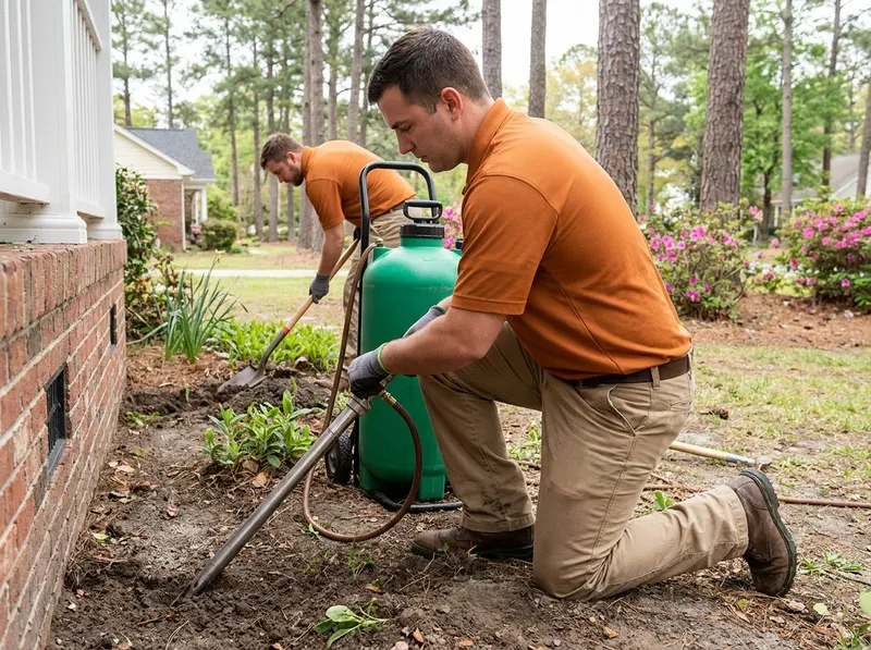 Subterranean Termite Treatment in Wilmington, NC